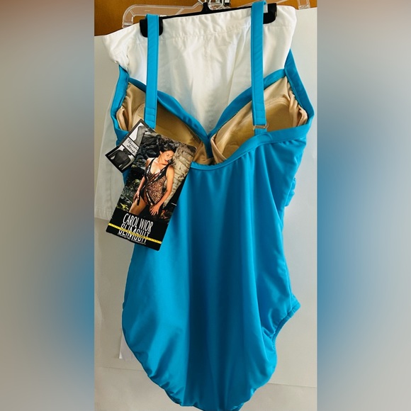 New Carol Wior Slimsuit Designer Collection size  16 made in USA Summer - Picture 7 of 16